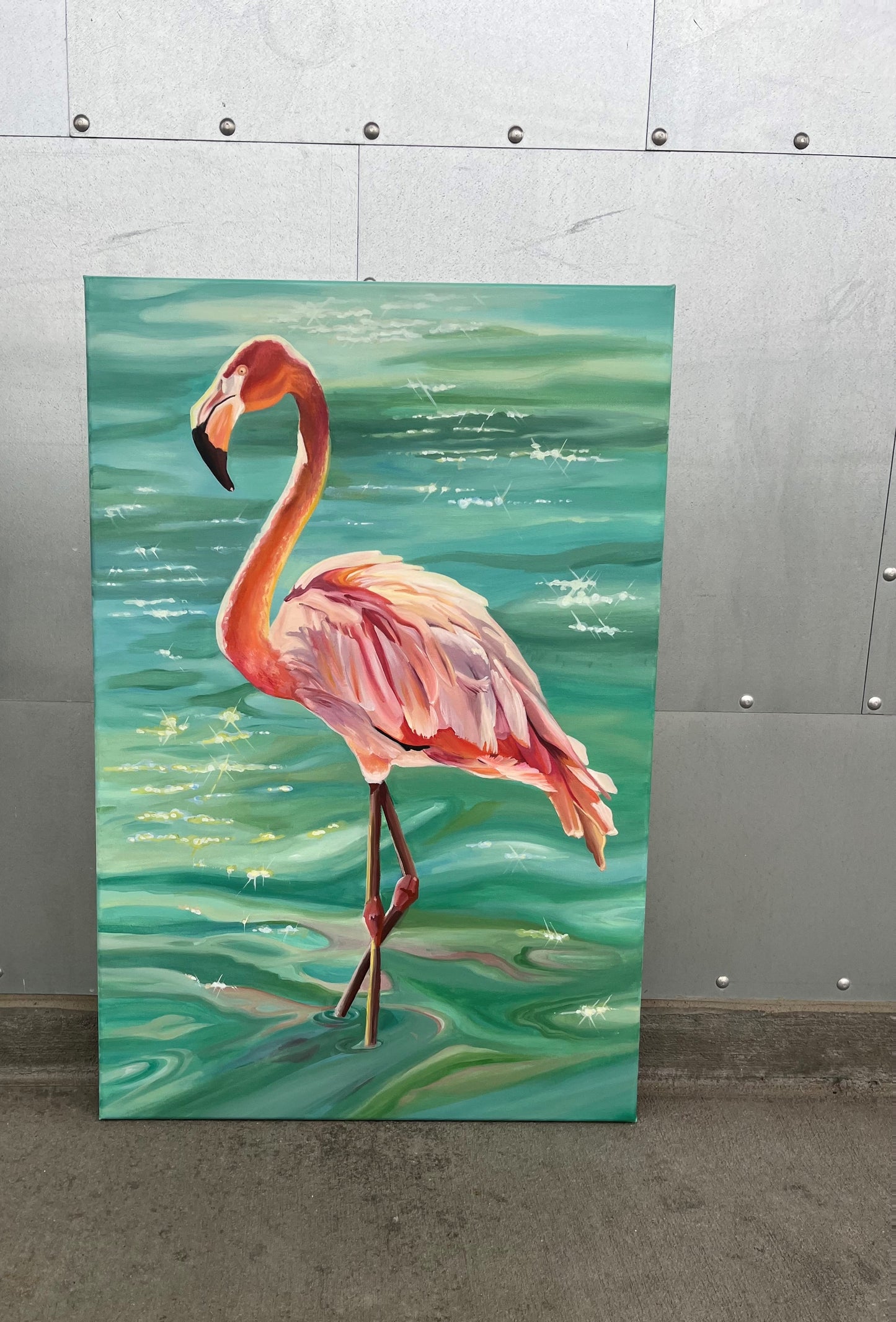 Flamingo - Original (SOLD)